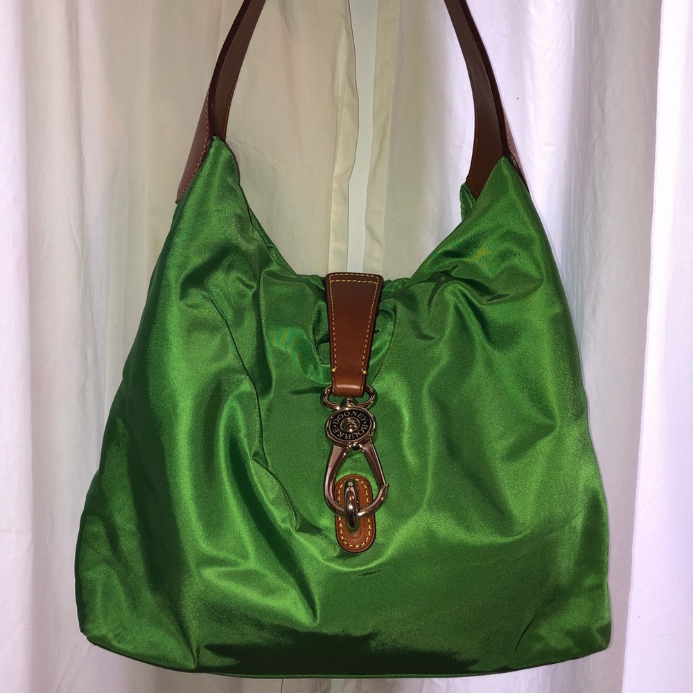 Dooney & Bourke Nylon Hobo Logo Lock & Accessories